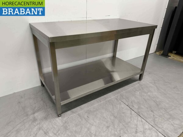 Stainless Steel Work Table Basic-line 140 x 70 x 85 cm Catering - Image 3