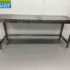 Stainless Steel Worktable Premium-line 200 x 60 x 85 cm Catering
