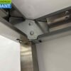 Stainless Steel Worktable Premium-line 200 x 60 x 85 cm Catering - Image 6