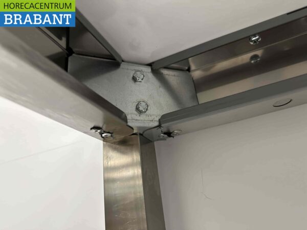 Stainless Steel Worktable Premium-line 200 x 60 x 85 cm Catering - Image 6