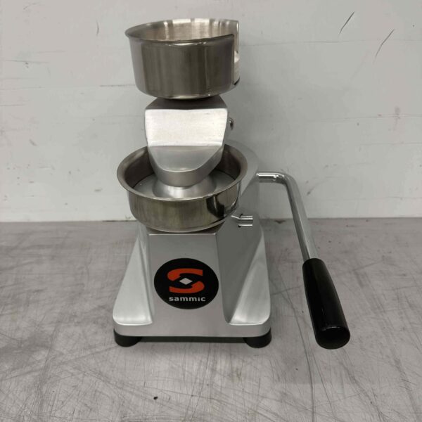 Stainless steel Sammic Hamburger Press Forming Machine 100 mm Butchery Catering
