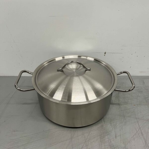 Stainless steel Fusion Professional Soup Pan Cooking Pan 35.5 x 26 cm 4.7 liters Catering