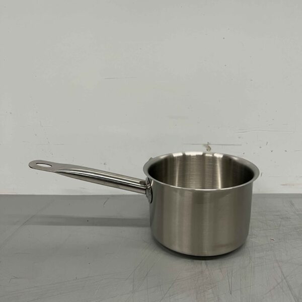 Stainless steel Fusion Professional Stewpan Cooking Pan 18 x 35.5 cm 2.2 liters Catering