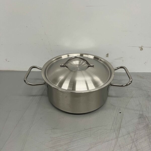 Stainless steel Fusion Professional Soup Pan Cooking Pan 32 x 22 cm 3 liter Catering
