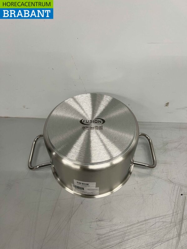 Stainless steel Fusion Professional Soup Pan Cooking Pan 31.5 x 22 cm 4.1 liters Catering - Image 4