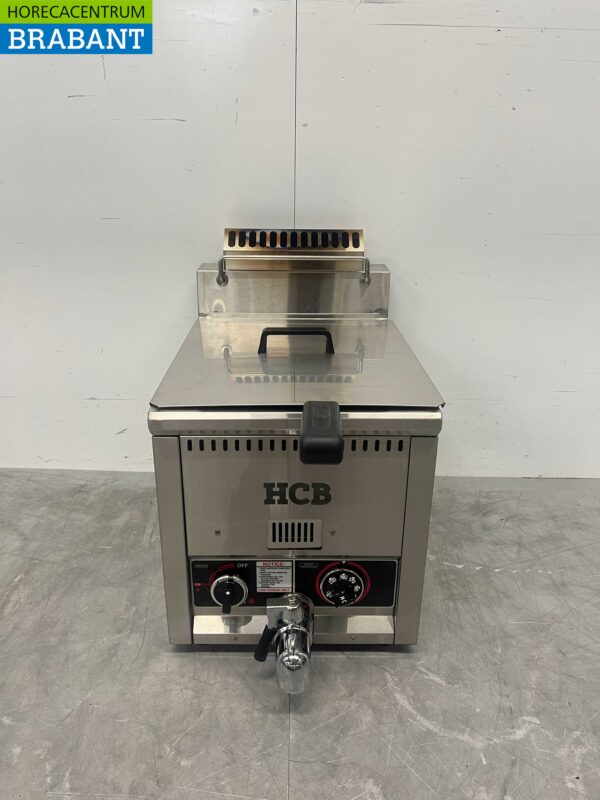 Stainless steel deep fryer Fryer 21 liters Gas Catering