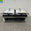 Stainless steel Combisteel Double Contact Grill Panini Grill XXL Smooth / Ribbed 230V Catering