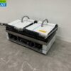Stainless steel Combisteel Double Contact Grill Panini Grill XXL Smooth / Ribbed 230V Catering - Image 3