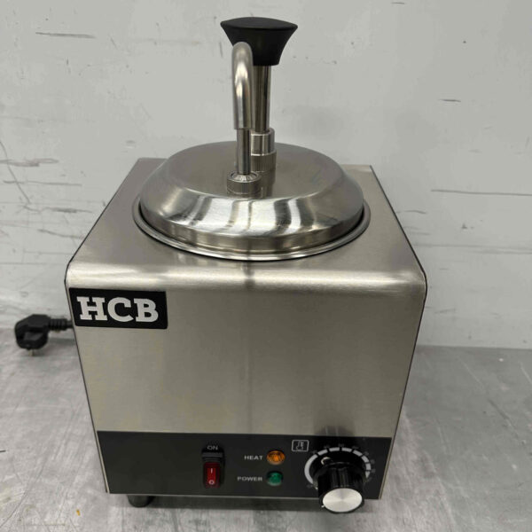Stainless steel Heated Sauce Pump Sauce Warmer 2 liters Cheese Caramel Butter Chili Fondant 230V Horeca