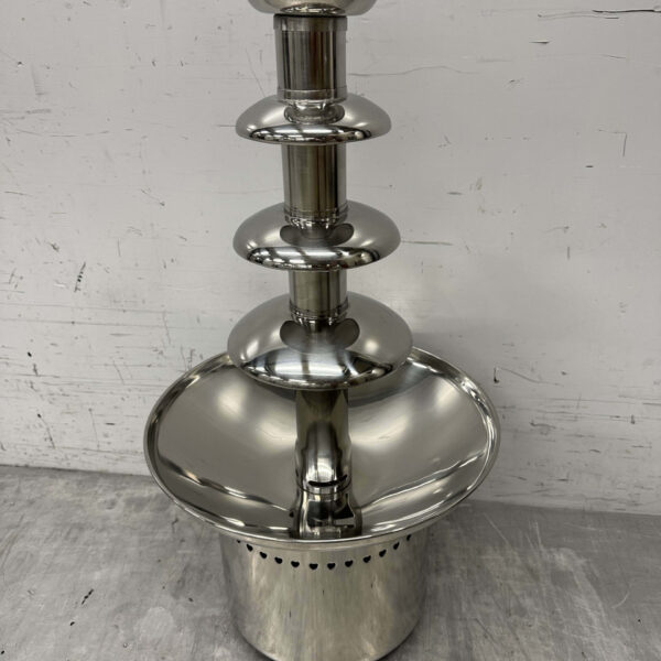 Stainless steel Chocolate fountain Chocolate fountain 4 layers 60 cm 230V Horeca