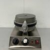 Stainless steel Waffle Iron with timer syrup waffle ice cream cone 230V Catering
