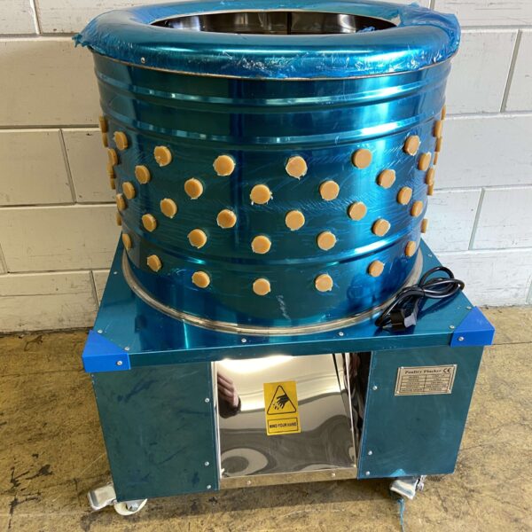 Stainless steel Mobile poultry picking machine 300 pieces/hour 230V Catering