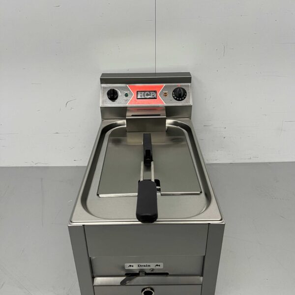 Stainless steel deep fryer Fryer 12 Liter Premium-line 400V Catering