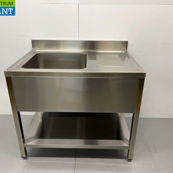 Stainless steel sink Sink Premium-line 100 cm Horeca