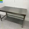 Stainless Steel Work Table Premium-line 150 x 70 x 85 cm Catering - Image 3