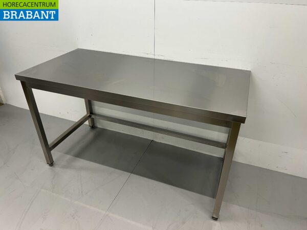 Stainless Steel Work Table Premium-line 150 x 70 x 85 cm Catering - Image 3