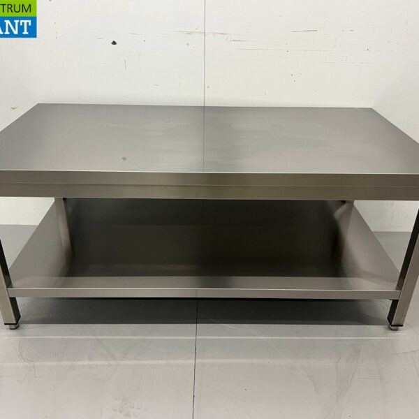 Stainless Steel Work Table Premium-line 140 x 70 x 60 cm Catering