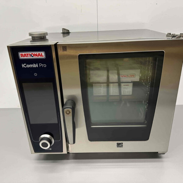 Stainless steel Rational iCombi Pro XS 6-2/3E Combisteamer Steamer oven 400V Horeca