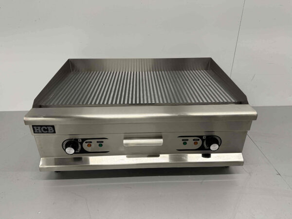 Stainless steel Grill plate Griddle Griddle 75 cm 400V Horeca