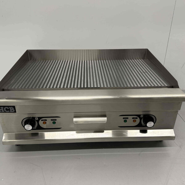 Stainless steel Grill plate Griddle Griddle 75 cm 400V Horeca