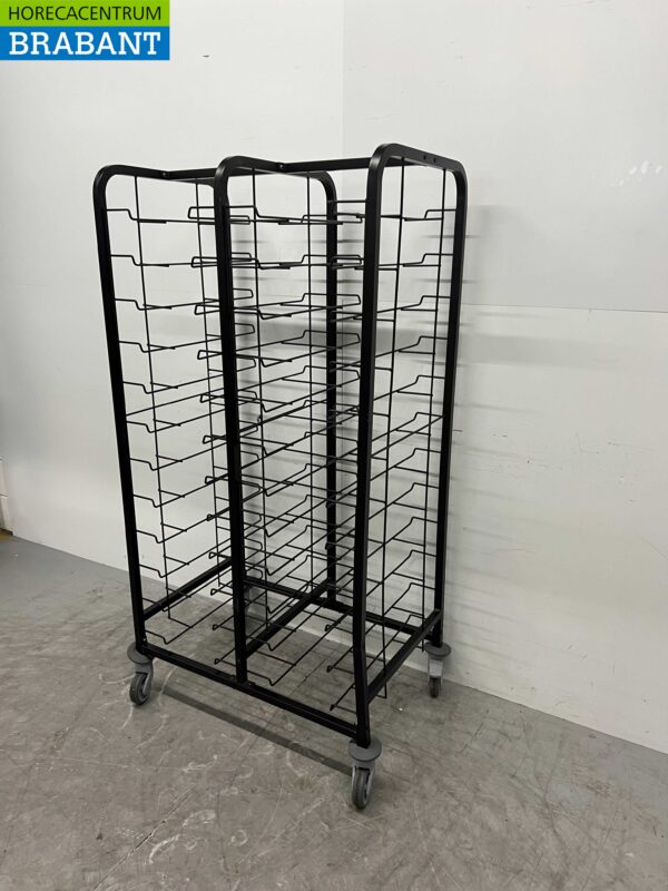 EAIS Powder coated serving trolley 24 trays Serving tray trolley 24 trays Catering - Image 3