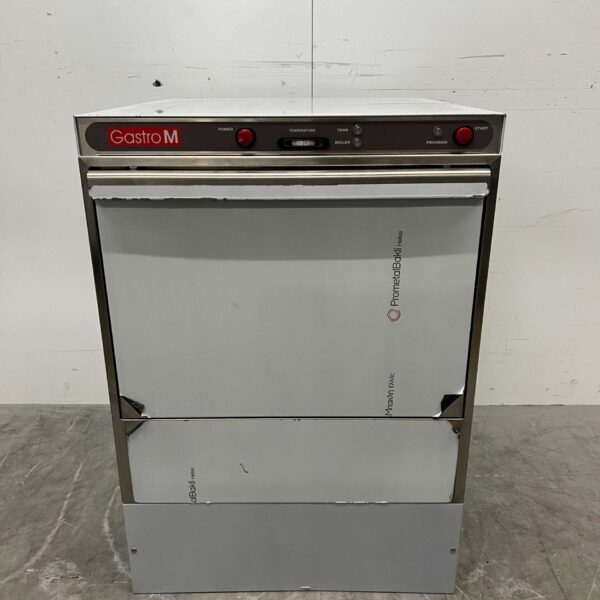 Stainless steel Gastro M Dishwasher Dishwasher with drain pump and soap dispenser 400V Horeca