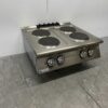 Stainless steel Mareno 4 burner electric stove stove 80 cm 400V Horeca - Image 2