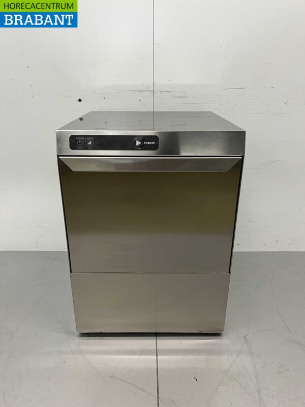 Stainless steel Adler Evo Dishwasher Dishwasher with water softener drain pump and soap dispenser 400V Horeca