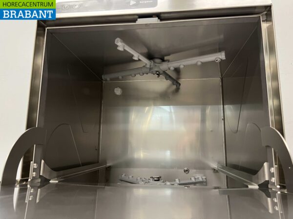 Stainless steel Adler Evo Dishwasher Dishwasher with water softener drain pump and soap dispenser 400V Horeca - Image 6