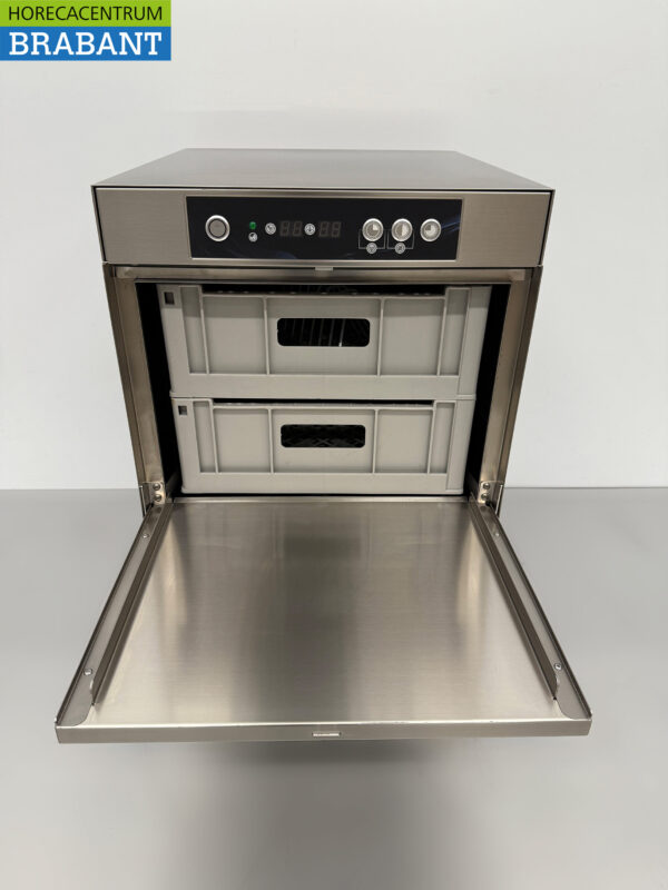 Stainless steel Asber Profi-line Plus Glass Washing Machine Glass washer with water softener and drain pump 230V Catering - Image 4