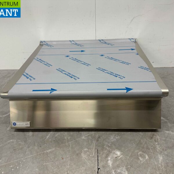 Stainless steel Mareno Work Unit Neutral Blind unit with drawer 80 cm Hospitality