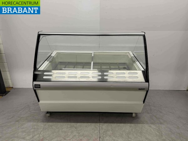 Mobile Combisteel Hawai Scoop Ice Cream Display Case 15 trays 230V Horeca