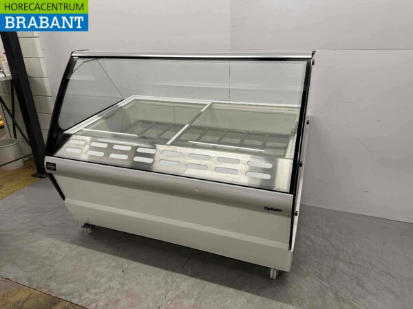 Mobile Combisteel Hawai Scoop Ice Cream Display Case 15 trays 230V Horeca - Image 3