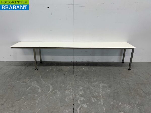 Stainless steel Trespa Etagere Bridge 170 x 30 x 36 cm Catering