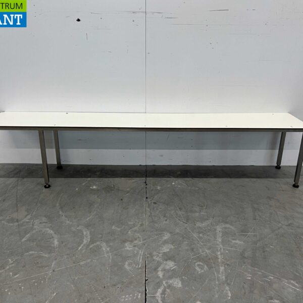 Stainless steel Trespa Etagere Bridge 170 x 30 x 36 cm Catering