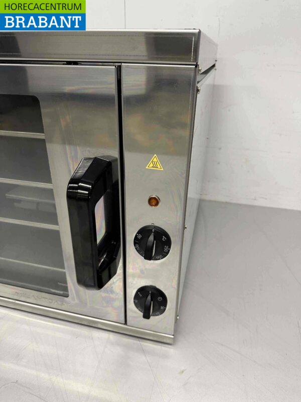 Stainless steel Milan Toast Hot Air oven Convection Oven Bake Oven 37 liters 230V Horeca - Image 4