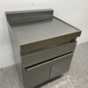Stainless steel Work Unit Neutral Blind unit 70 cm Catering - Image 2