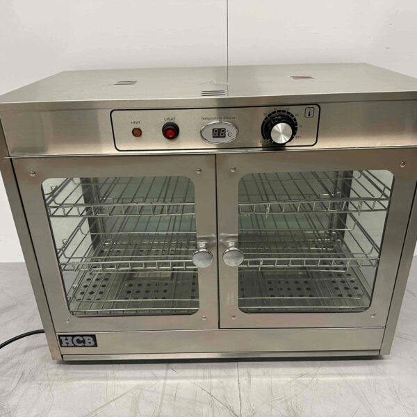 Stainless steel Hot Display Case Hot Display Case 66,5 cm 230V Horeca