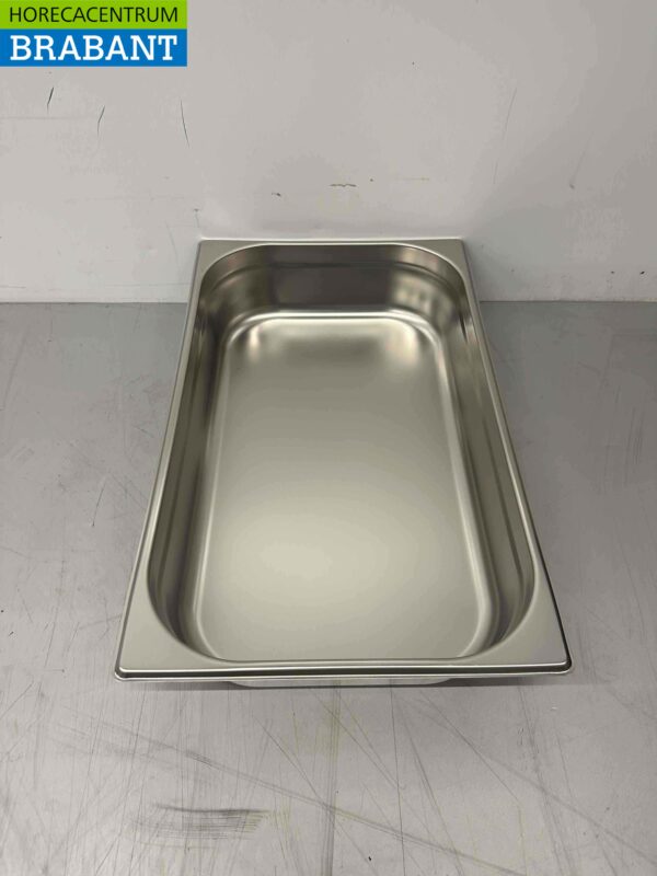 Stainless steel Gastronorm Tray GN Tray 1/1 Depth 100 mm Catering - Image 2