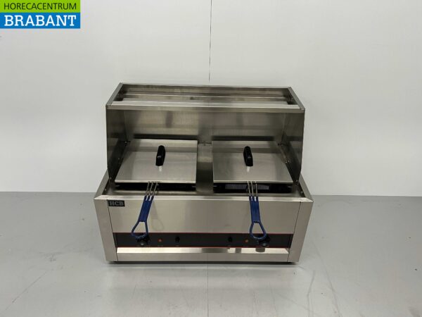 Stainless steel Double Fryer Fryer 2 x 13 liters 230V Catering