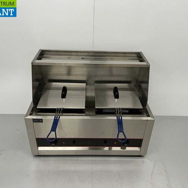 Stainless steel Double Fryer Fryer 2 x 13 liters 230V Catering