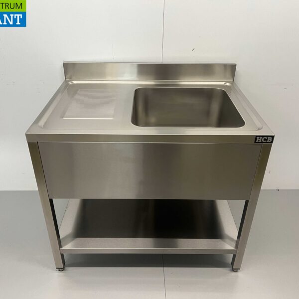 Stainless steel sink Sink Welded model Premium-line 100 cm Hospitality