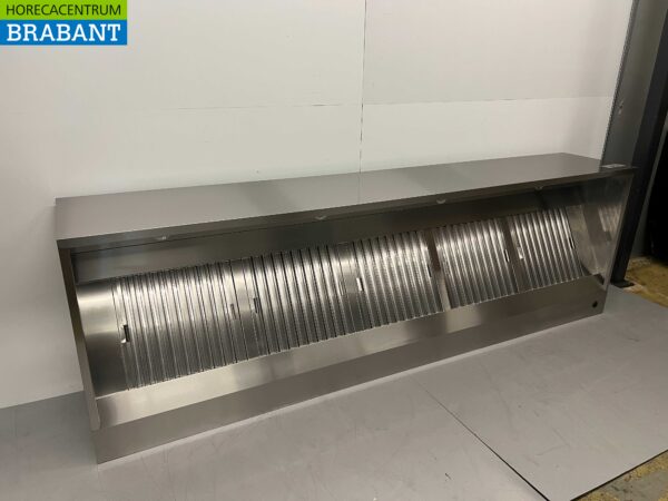 Stainless steel Extractor Hood Hood Premium-line Motor 2500 kuub Box Box model 300 cm 230V Horeca - Image 2