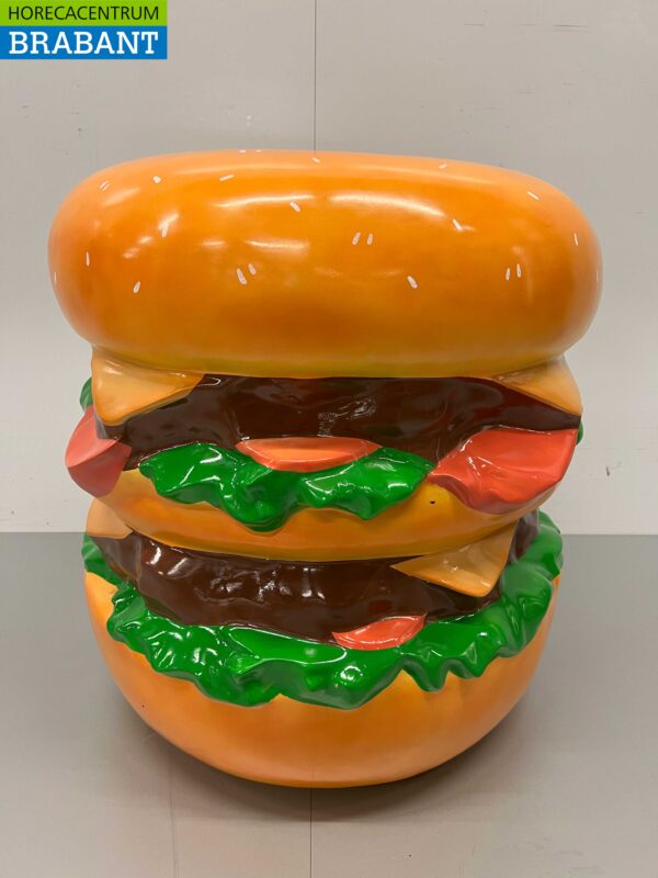 HCB Polyester Bun Hamburger Burger 68 cm Advertising Pavement Advertising Hospitality Industry - Image 4