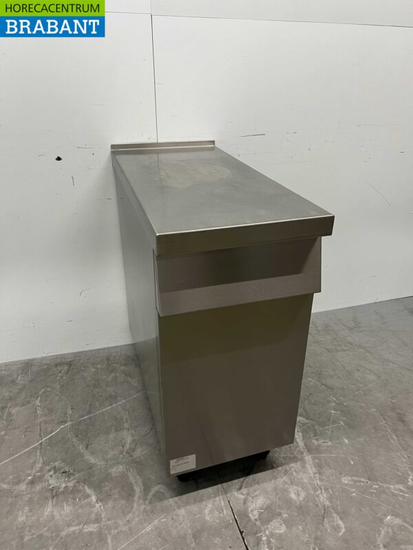 Stainless steel Work Unit Neutral Blind unit 40 cm Catering - Image 2