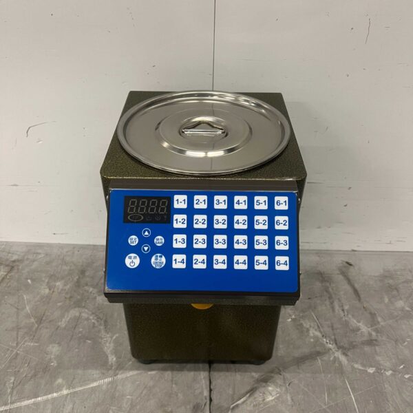 Fructose machine Frustose dispenser for bubble tea 24 keys 8.5 liters 230V Horeca