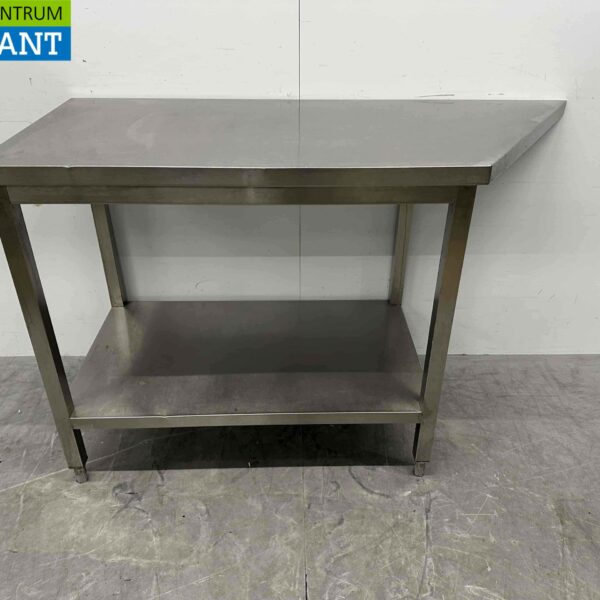 Stainless Steel Work Table 140/100 x 60 x 90 cm Catering