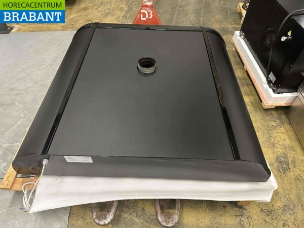 Stainless steel ItalForni Extractor Hood Vapor hood for pizza oven 147.5 x 153 cm Horeca - Image 3