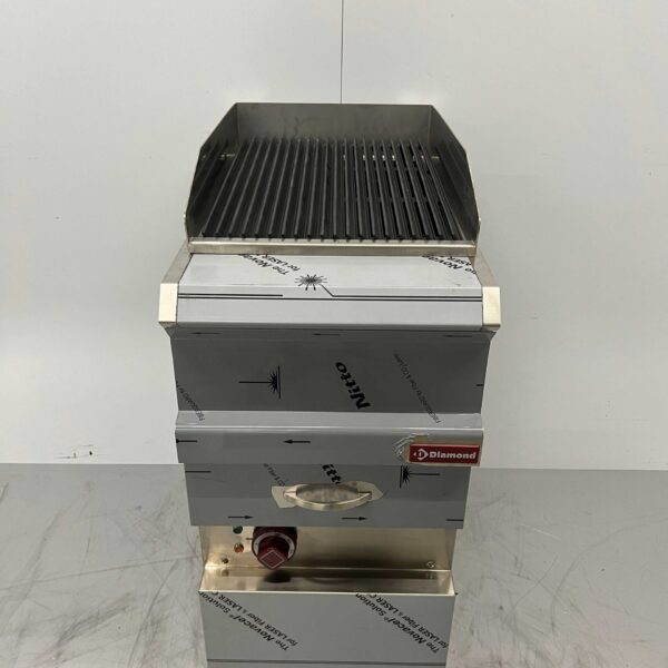 Stainless steel Diamond Steam Grill Grill Vapogrill 40 cm 400V Catering