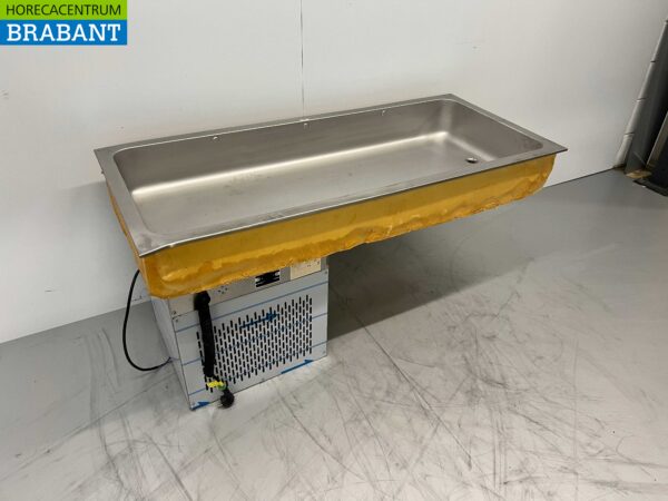 Stainless steel Combisteel Drop-in Refrigerated Display Cabinet 4 x 1/1 gastronorm GN 136,2 cm 230V Horeca - Image 2